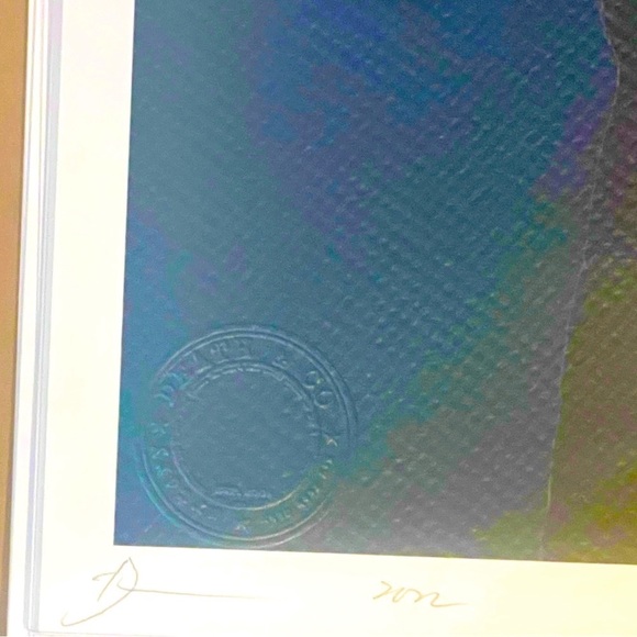 Death NYC 2022 “Teal LV Pig”, Ltd Ed #32/100 Signed Original w COA - Picture 2 of 5